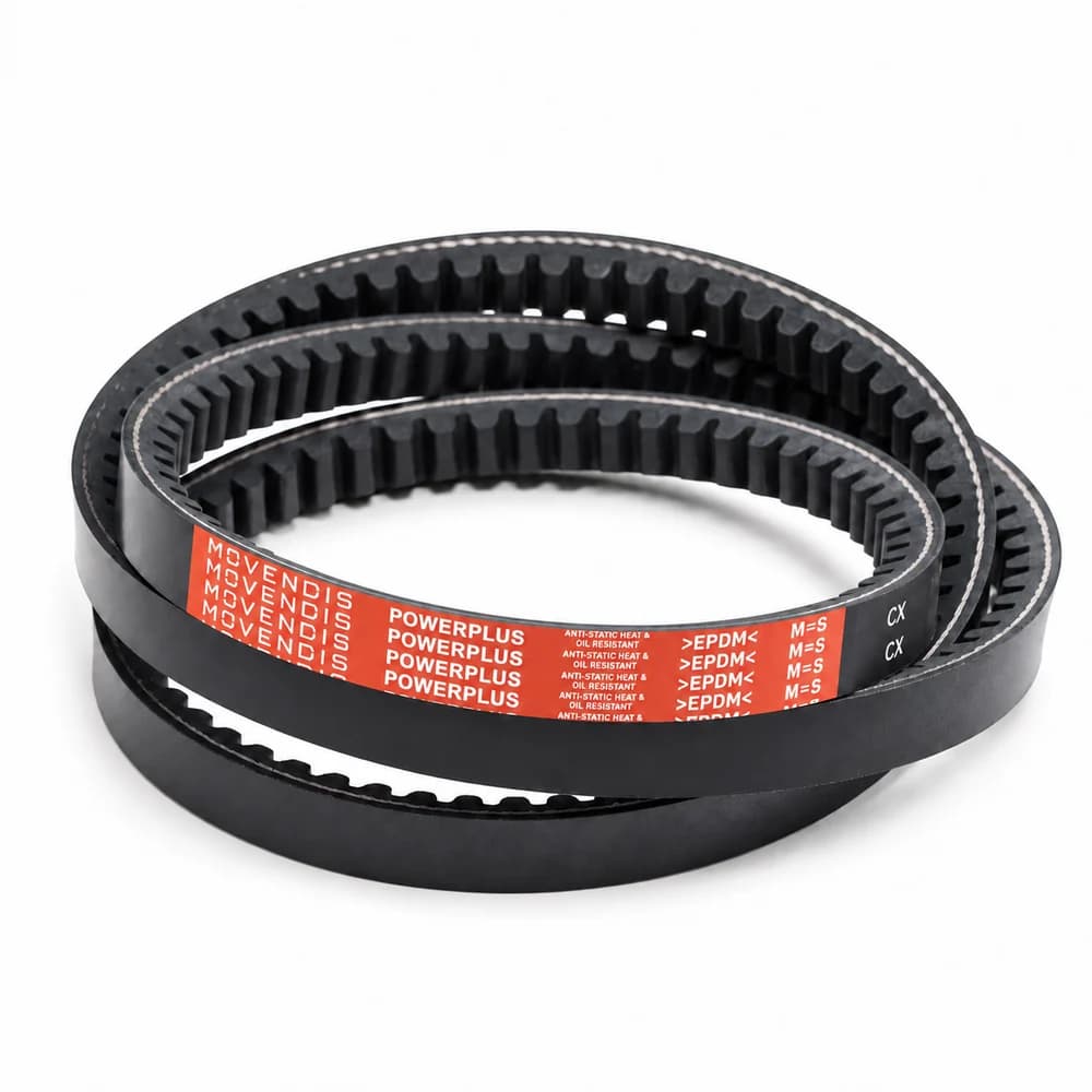 Correa en V clásica Movendis PowerPlus EPDM Cogged Raw Edge Classical, perfil CX